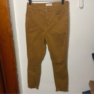 NWOT Loft high waist skinny crop pants